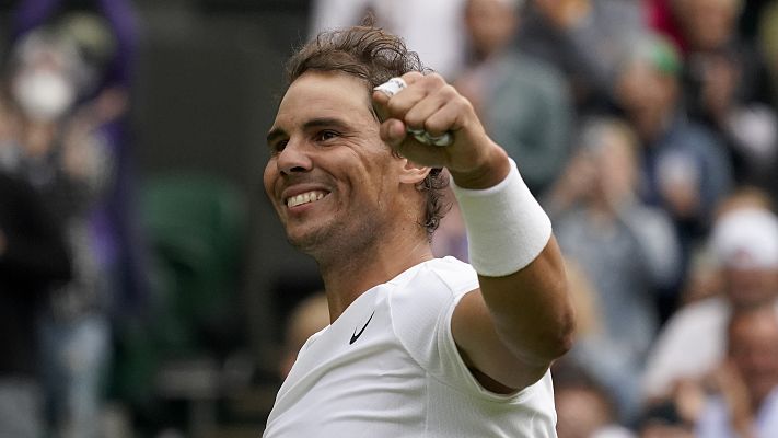 Nadal: "Lo más importante es que he podido moverme sin limitación"