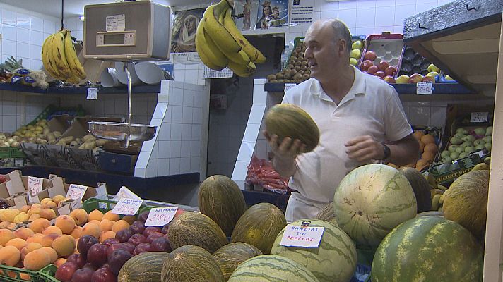 La fruta de verano por las nubes