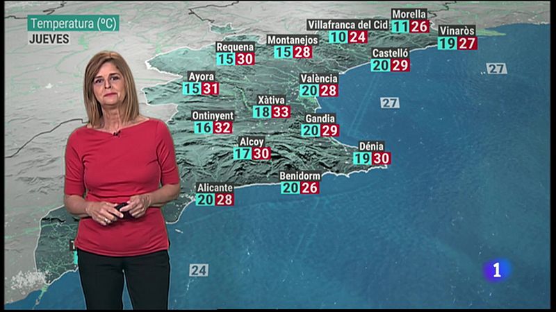 El tiempo en la Comunitat Valenciana - 29/06/22 ver ahora