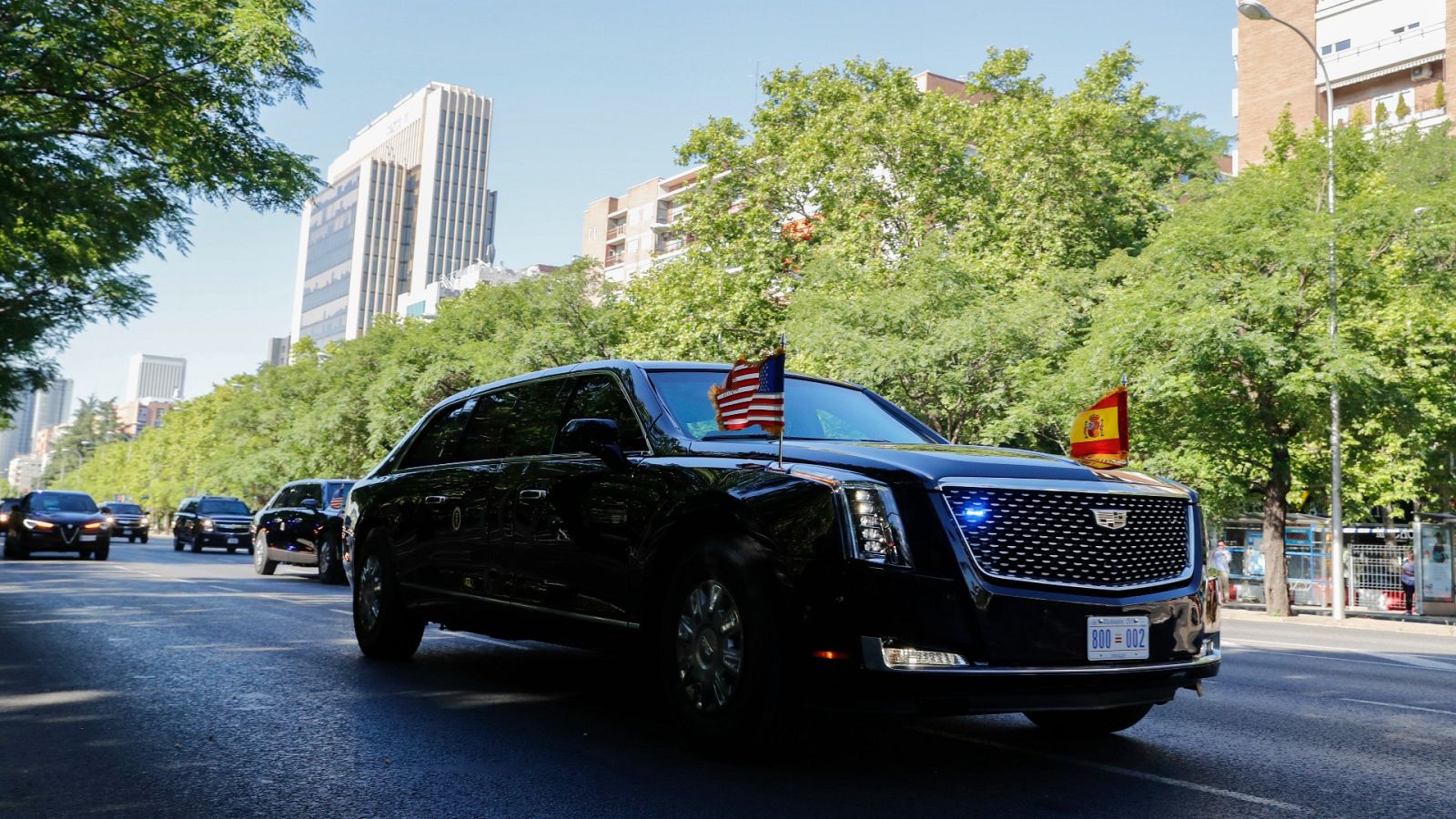 La Bestia, el coche de Biden que puede resistir ataques químicos o nucleares | Ver