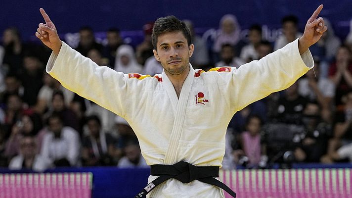 El judoca Fran Garrigós da a la delegación española el primer oro en los Juegos Mediterráneos