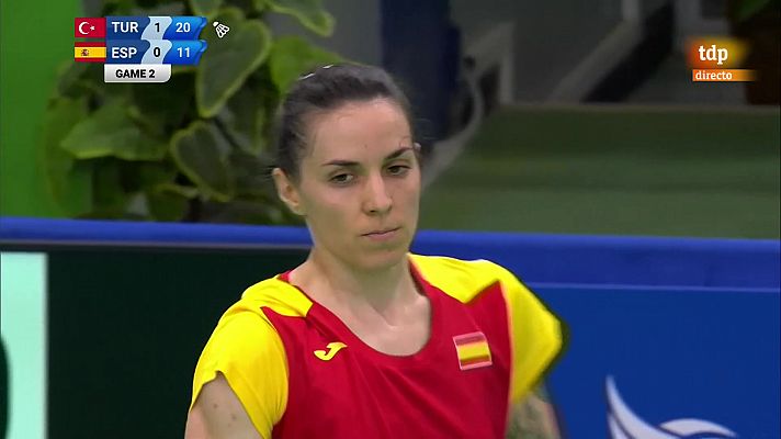 Beatriz Corrales, plata en bádminton de los Juegos Mediterráneos