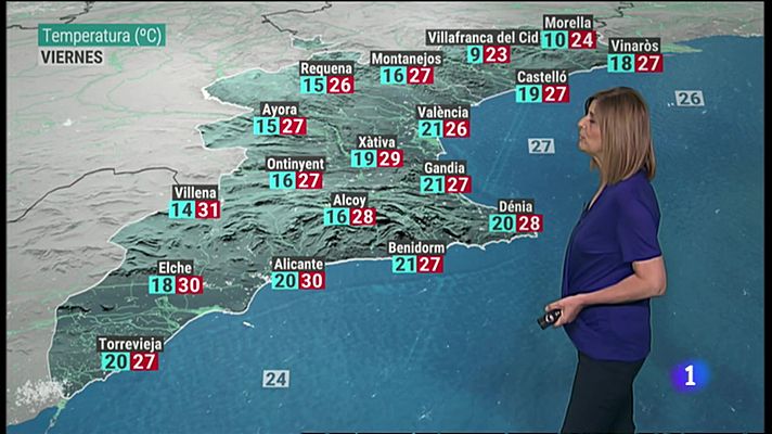 El Tiempo en la Comunitat Valenciana - 30/06/22