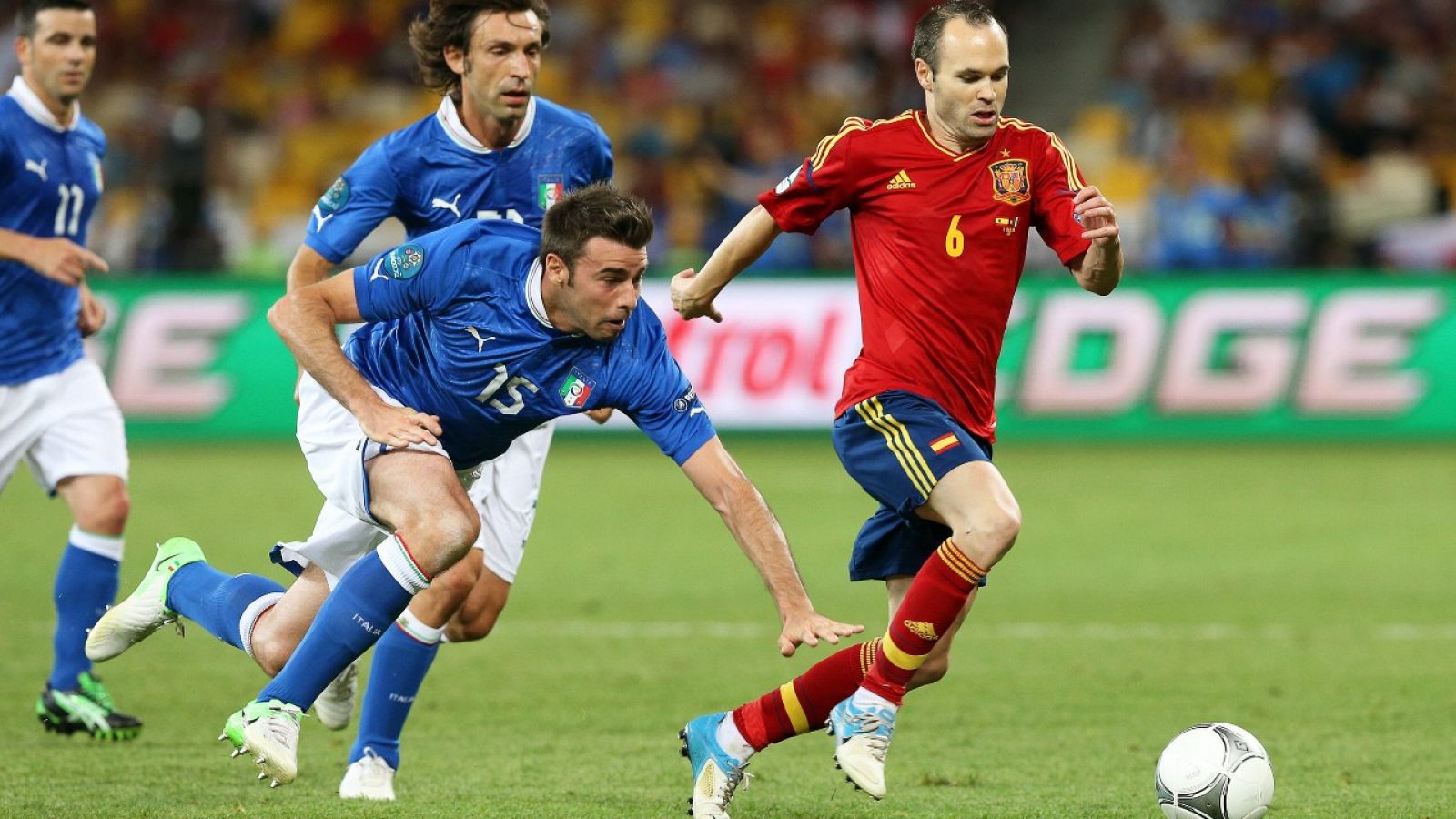 Eurocopa 2012 | Iniesta, elegido mejor jugador de la final