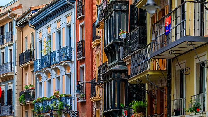 La hora de La 1 - Los balcones privilegiados para ver los Sanfermines