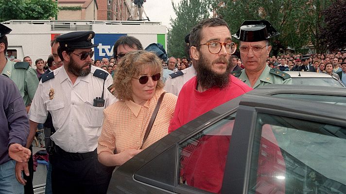 Telediario 1 - La liberación de Ortega Lara tras 532 días de cautiverio