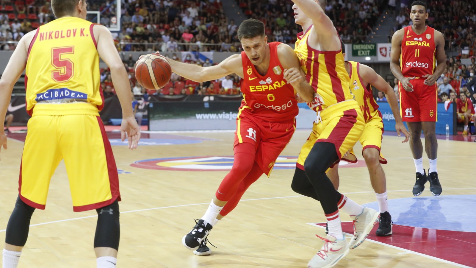 Baloncesto - Clasificación Campeonato del Mundo Masculino 5ª jornada: España - Macedonia del Norte - RTVE Play