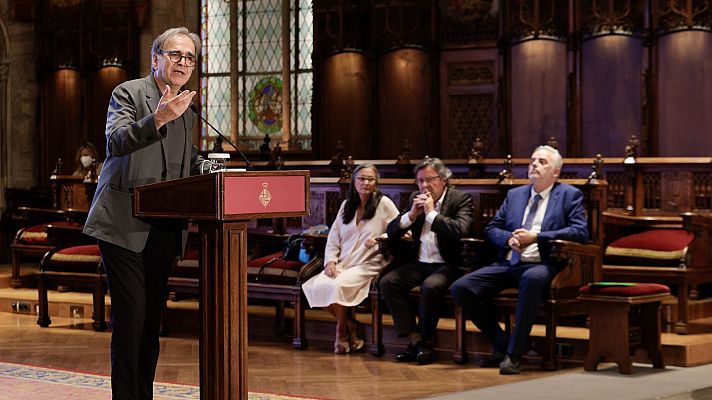 Telediario 2 - El ministro Subirats se desmarca de Podemos y ve "justificado" incrementar el gasto militar