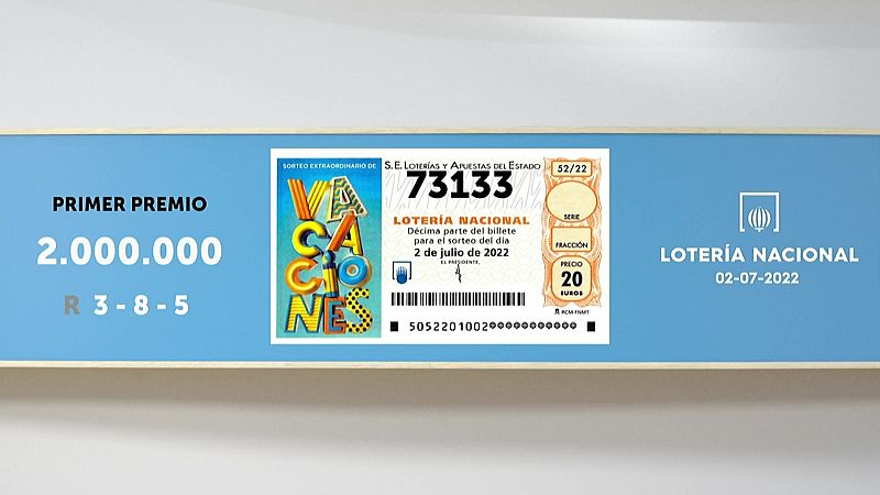 Sorteo de la Lotería Nacional del 02/07/2022 - Ver ahora 