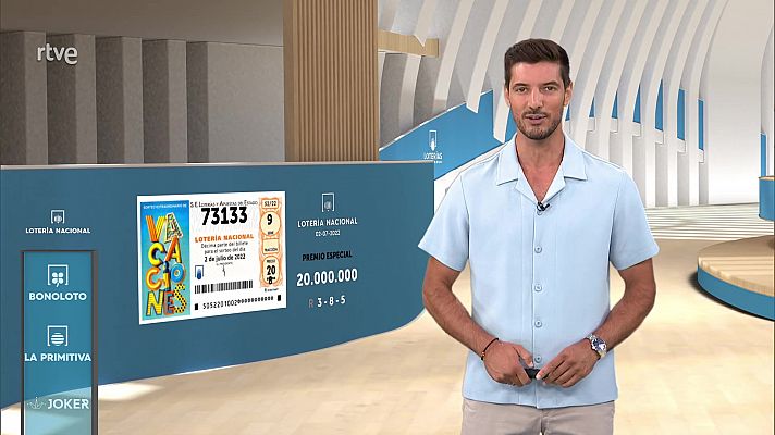 Loterías - Sorteo de la Lotería Nacional del 02/07/2022
