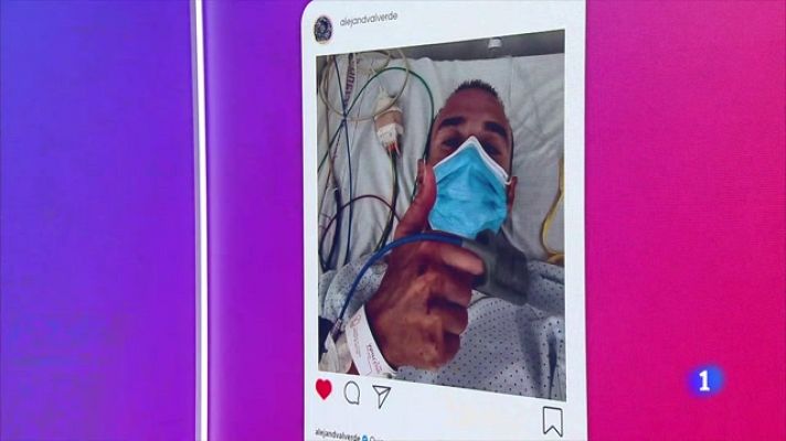 Telediario Fin de Semana - Alejandro Valverde se recupera tras sufrir un atropello intencionado