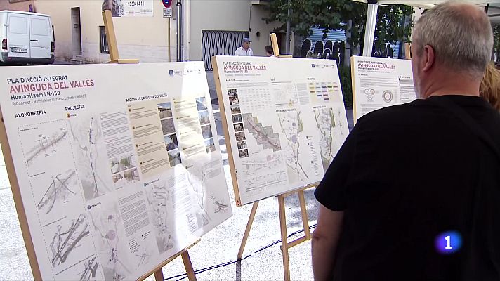 L'Informatiu - L'AMB i ajuntaments fan pinya per pacificar l'N-150