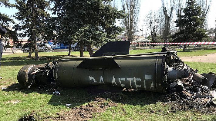 Telediario Fin de Semana - Kramatorsk sufre los bombardeos rusos
