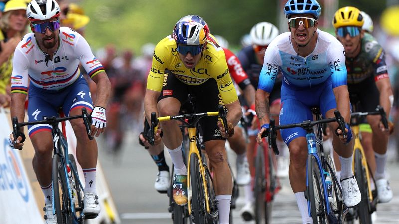 Tour 2022: Final de la tercera etapa -- Ver ahora 