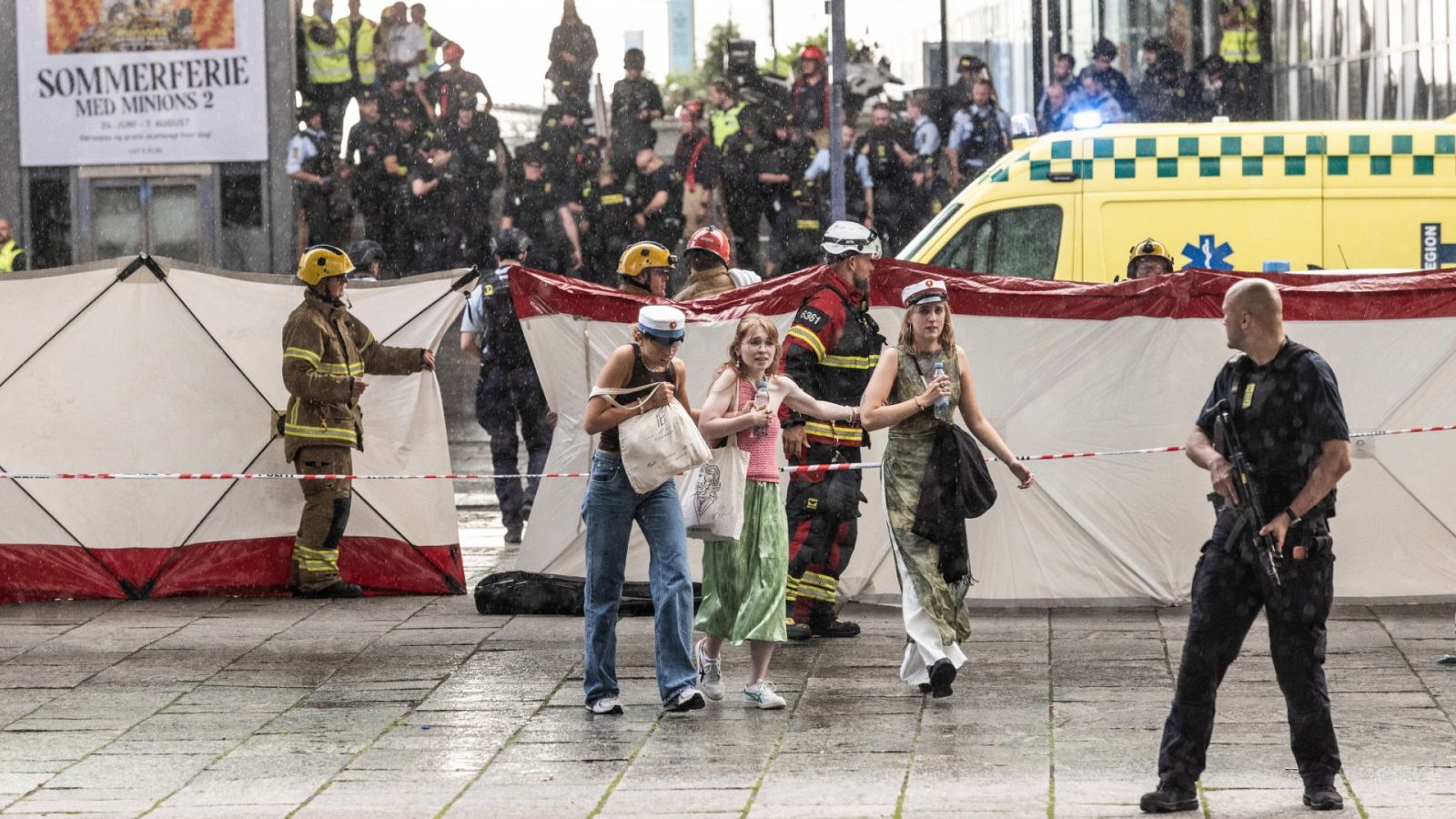 Al menos tres muertos en un tiroteo en Copenhague