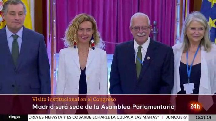 Parlamento - Visita del presidente de la Asamblea Parlamentaria OTAN