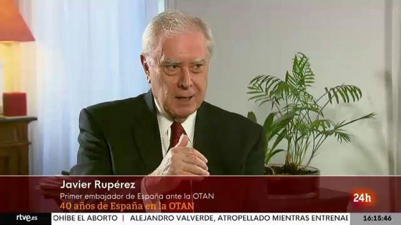 Parlamento - La entrevista - Javier Rupérez, primer embajador español ante la OTAN - 02/07/2022