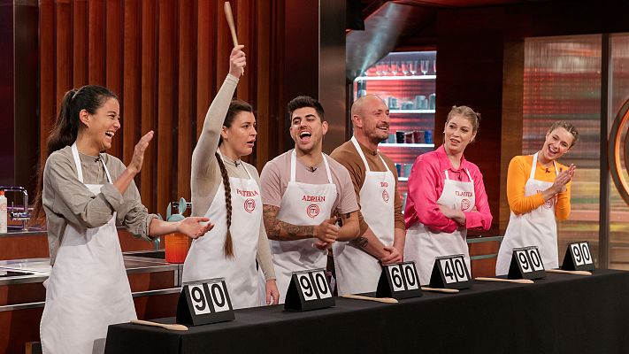 Patricia se vuelve loca en la puja de MasterChef 10