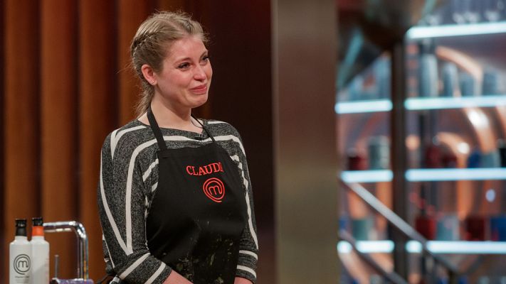 Claudia se despide de las cocinas de MasterChef