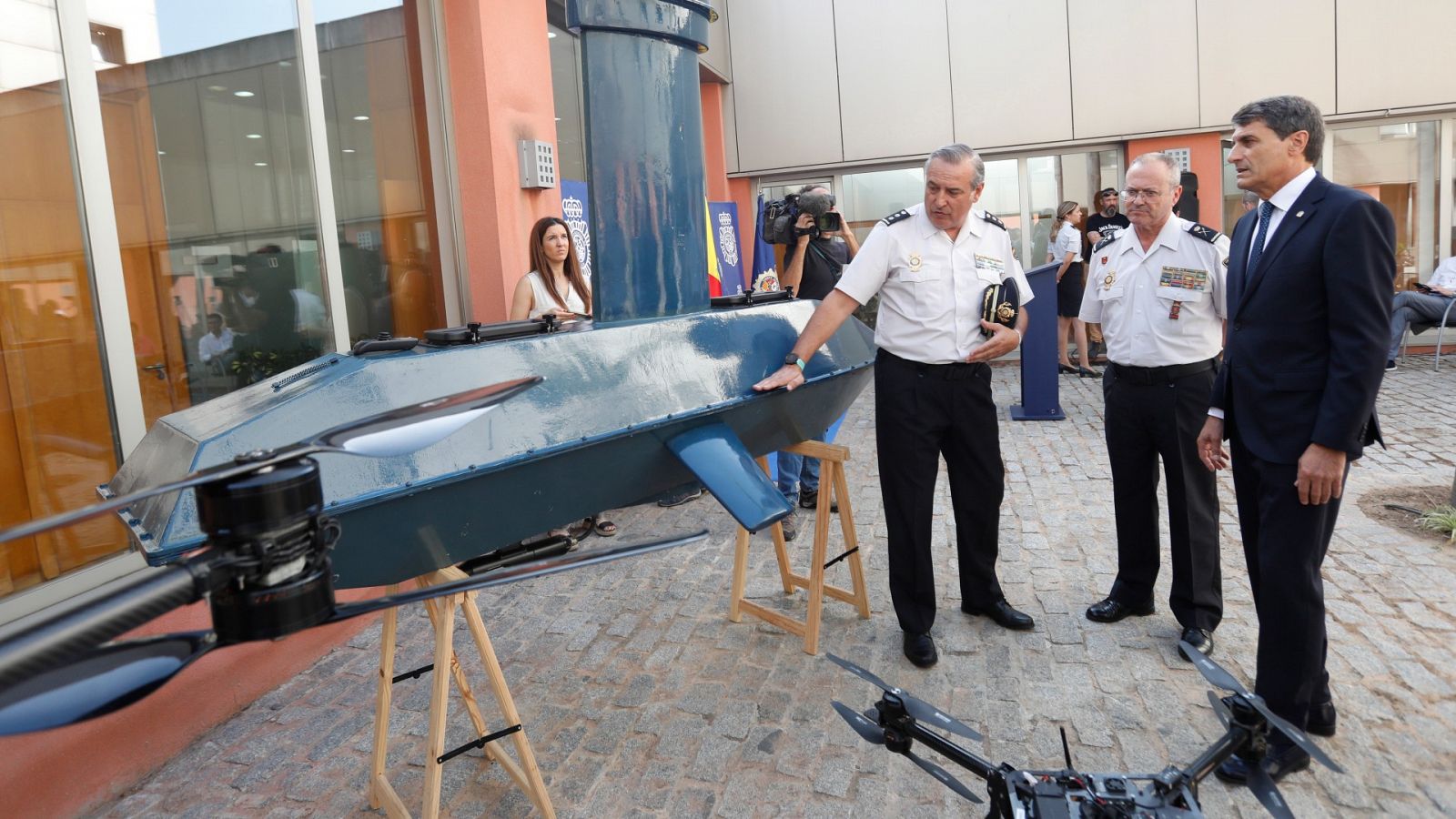 La policía incauta en Campo de Gibraltar los 'narcodrones'