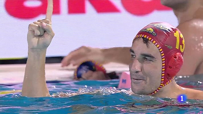 Telediario 1 - Waterpolo | España gana el Mundial masculino 21 años después