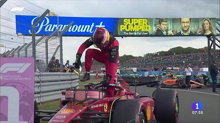 Telediario Matinal - Sainz, orgulloso de la victoria de su hijo: "Esta victoria va a ser positiva de cara al futuro"