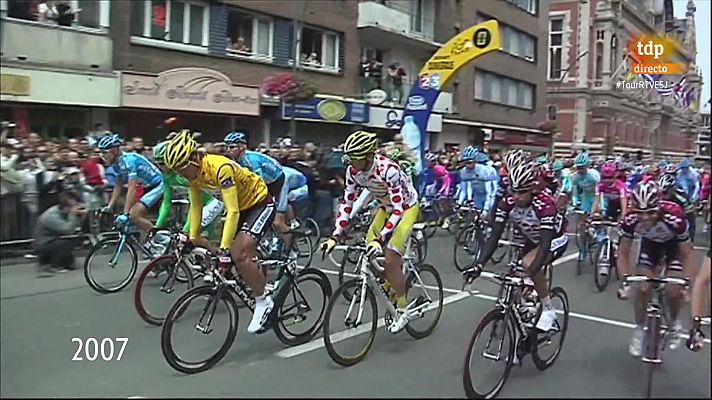 Ciclismo - Dunquerke fue salida del Tour en 2007, con Cancellara de amarillo