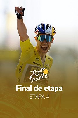 Ciclismo - Final de la cuarta etapa del Tour