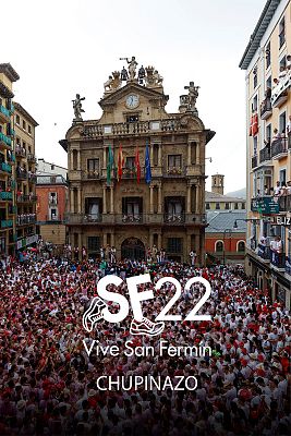 San Fermín - Un multitudinario chupinazo recibe San Fermín 2022