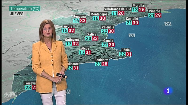 El Tiempo en la Comunitat Valenciana - 06/07/22 ver ahora