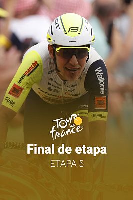 Final de la quinta etapa