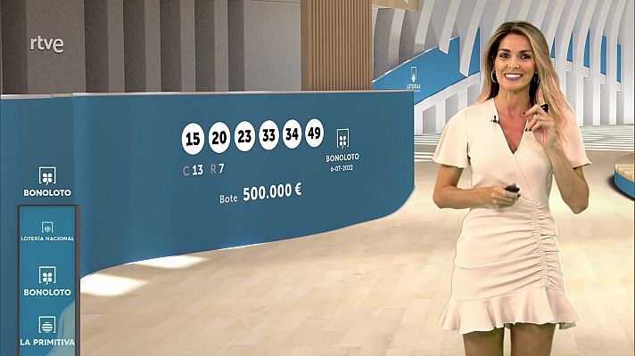 Loterías - Sorteo de la Bonoloto del 06/07/2022
