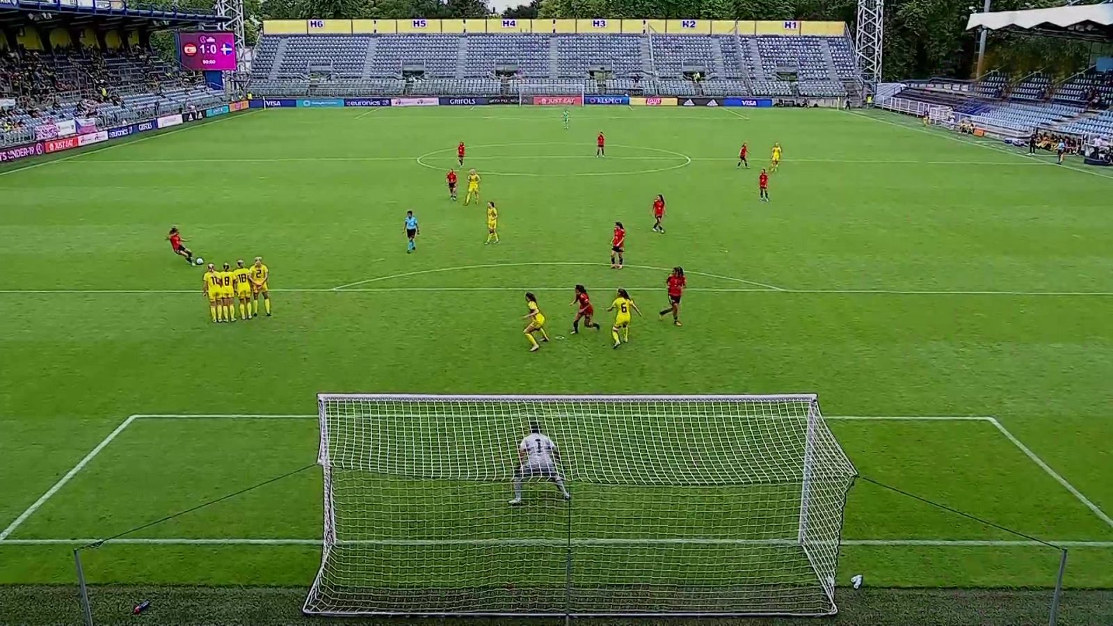 Fútbol - Campeonato de Europa Sub-19 1ª Semifinal: España - Suecia - RTVE Play