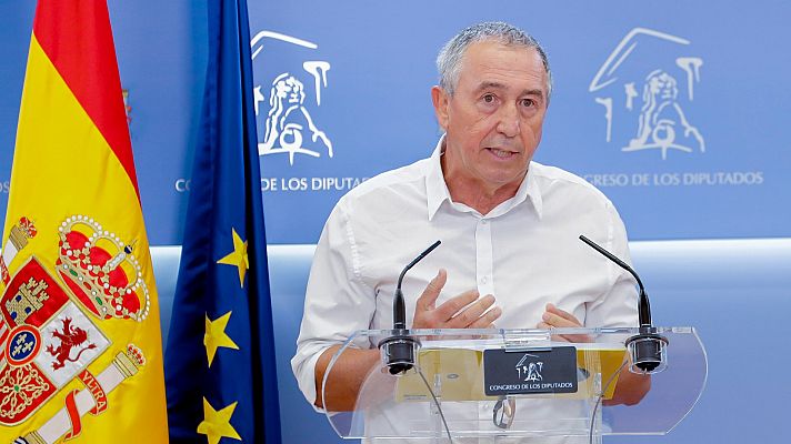 Baldoví: "Si el aumento del gasto militar no se hace a costa del gasto social, podemos hablarlo"