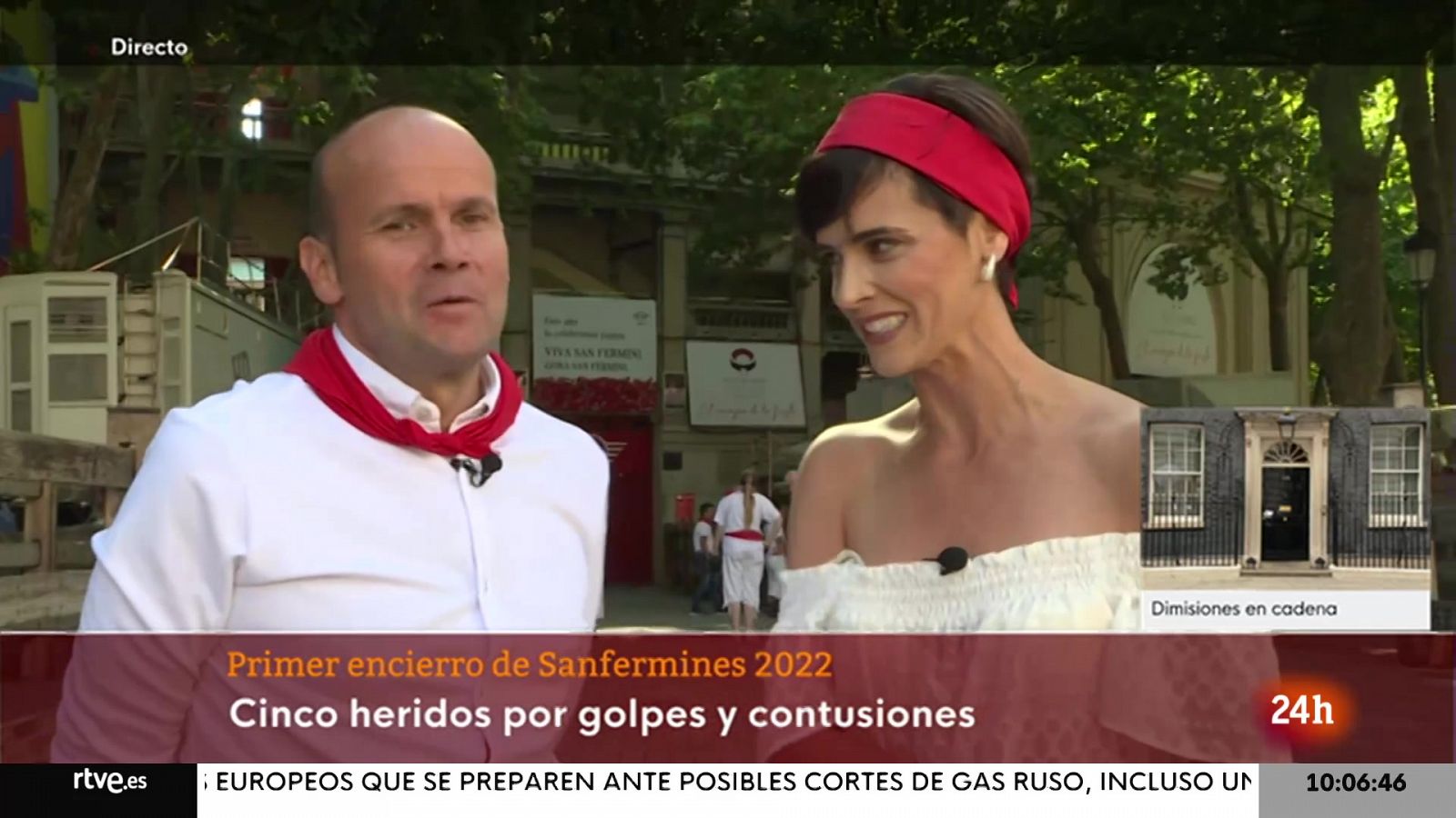 Teo Lázaro analiza el primer encierro de San Fermín | Ver