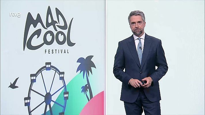 Telediario 1 - Metallica protagoniza el regreso del festival Mad Cool en Madrid