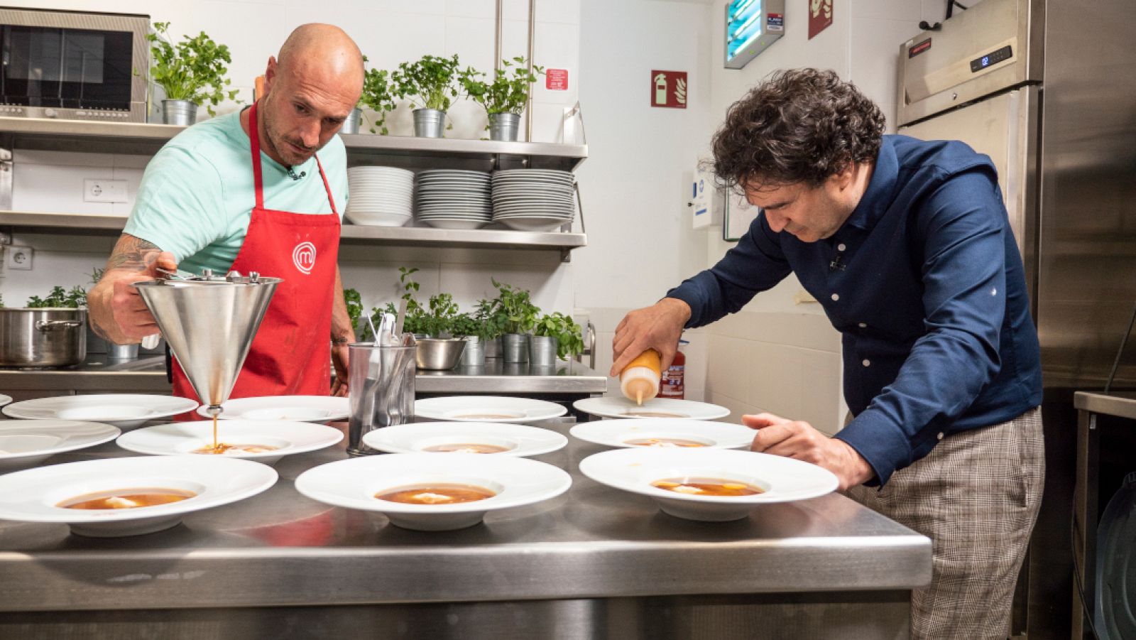 David no puede más y estalla en MasterChef 10