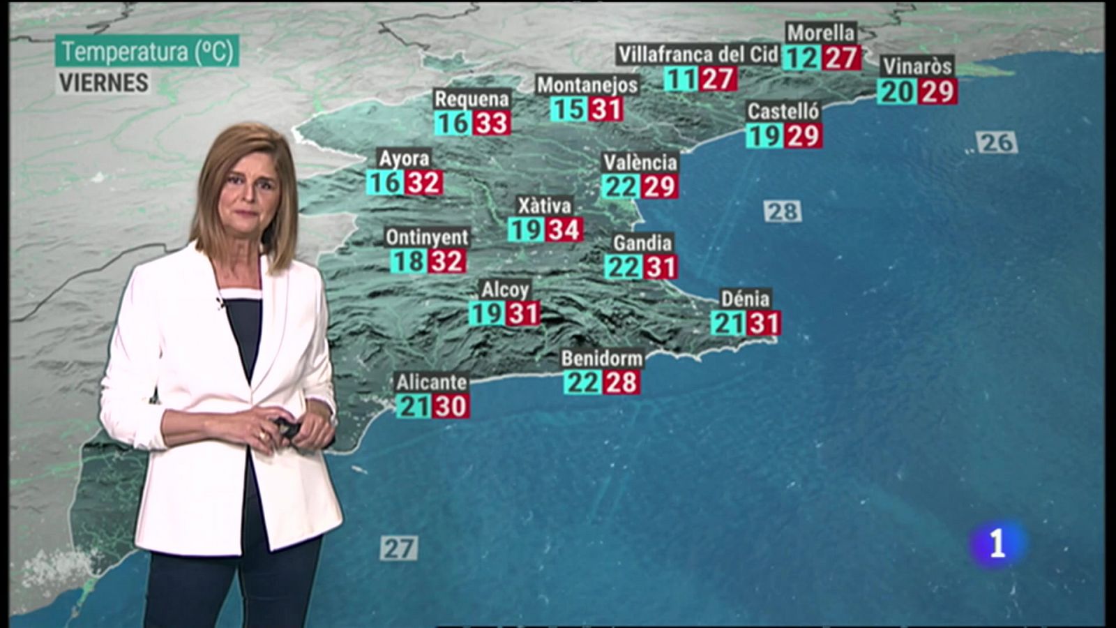 El Tiempo en la Comunitat Valenciana - 07/07/22