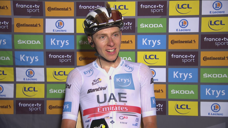 Tour 2022 | Pogacar: "Me he sentido que tenía buenas piernas"