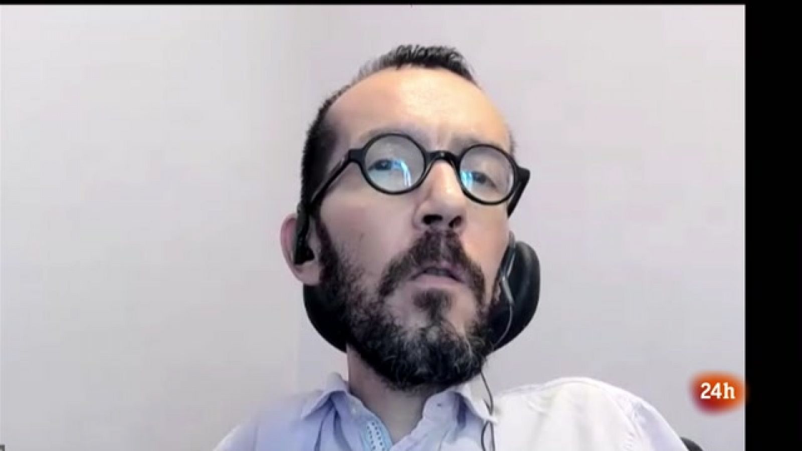 Pablo Echenique després dels àudios de Villarejo i Cospedal