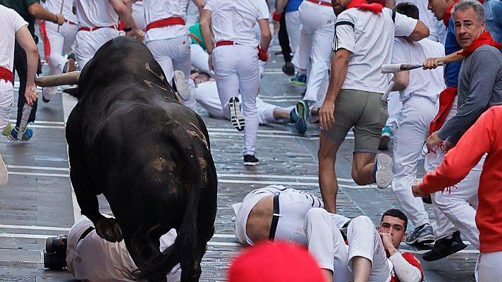 San Fermín - Sanfermines 2022: Segundo encierro con Fuente Ymbro