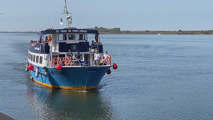 Vuelve la canoa de Punta Umbría