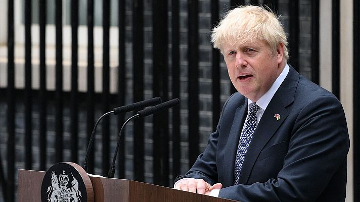 Telediario 1 - El Boris Johnson periodista en Bruselas