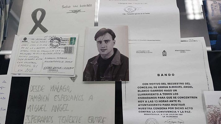 Telediario 1 - Imputados tres exjefes de ETA por el asesinato de Miguel Ángel Blanco