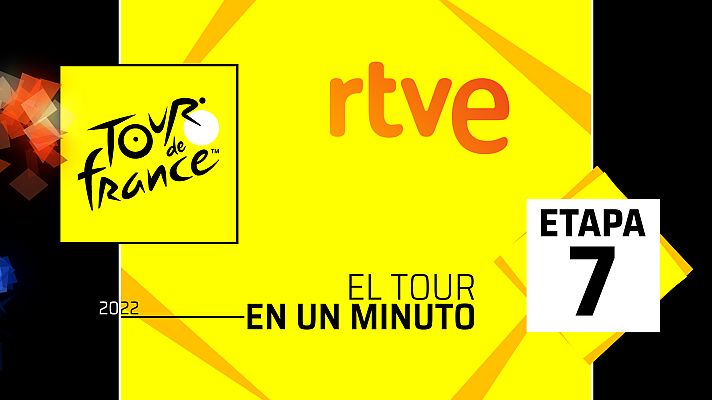 Tour de Francia - Tour 2022 | #ElTourEnUnMinuto: Etapa 7
