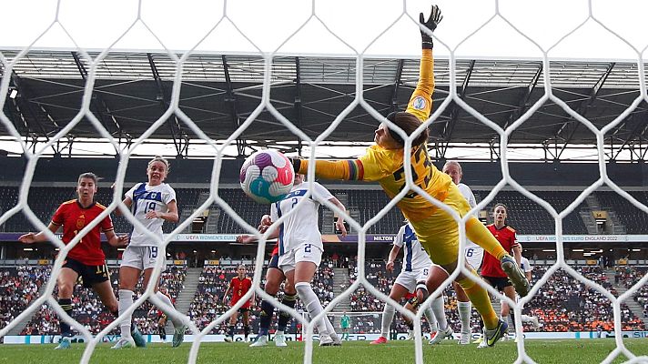  - Gol de Lucía García (3-1) en el España 4-1 Finlandia