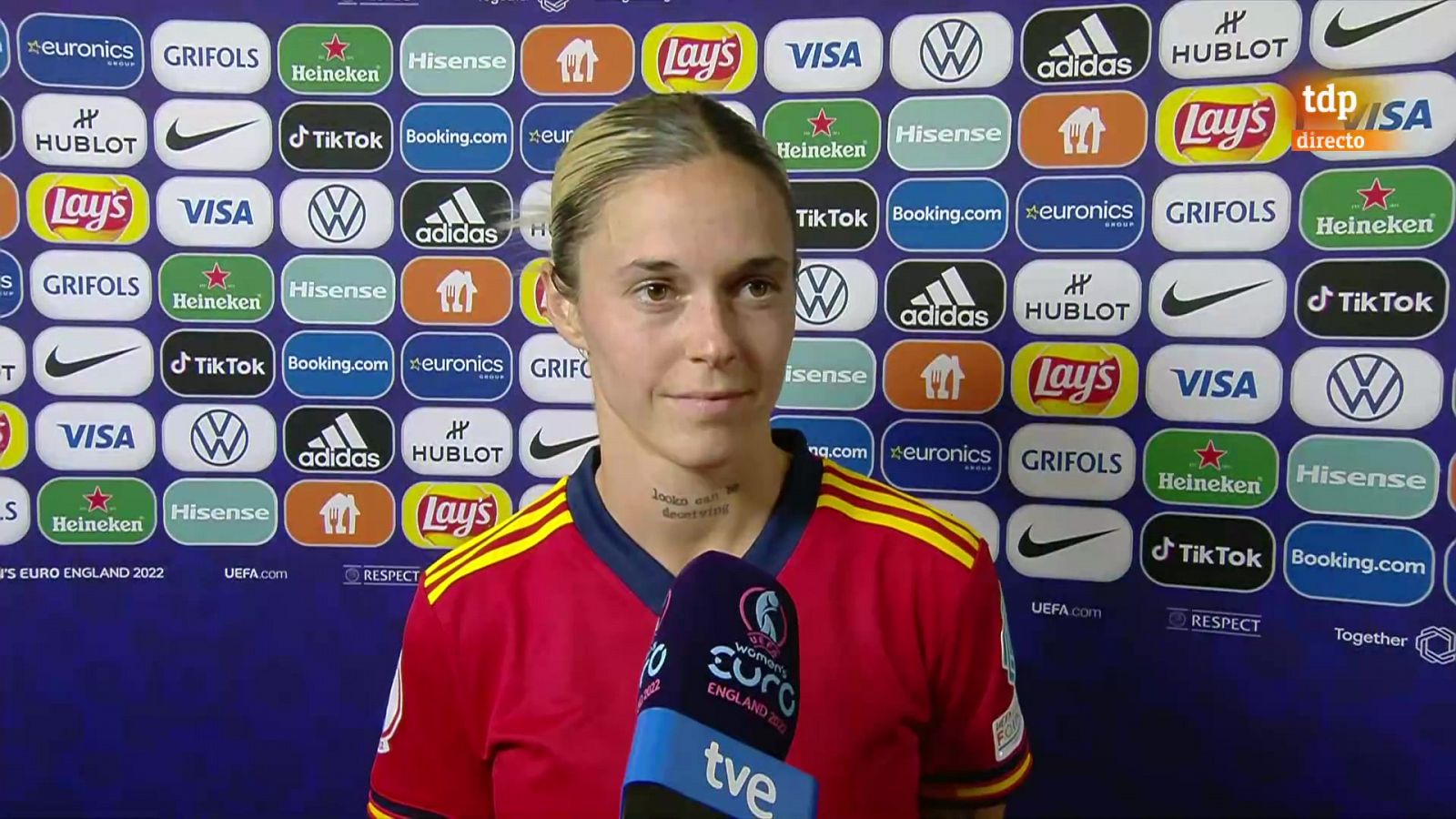 Eurocopa femenina | Mapi León: "El equipo se ha repuesto" - Fútbol | Ver