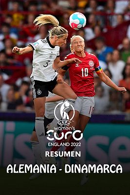Fútbol - Resumen del Alemania 4-0 Dinamarca de la Eurocopa femenina