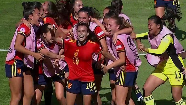  - Gol de Júlia Bartel: España 2-1 Noruega