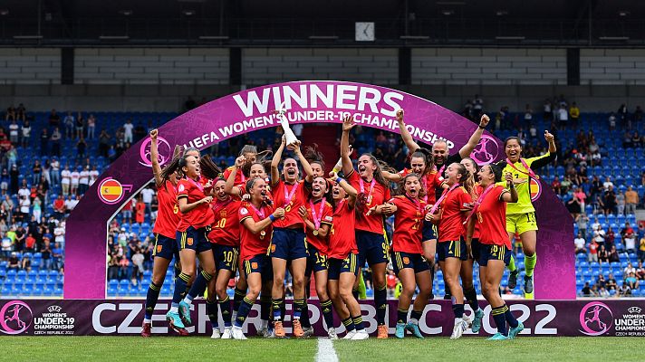 Fútbol - Resumen de la final de Europeo femenino sub'19: España - Noruega